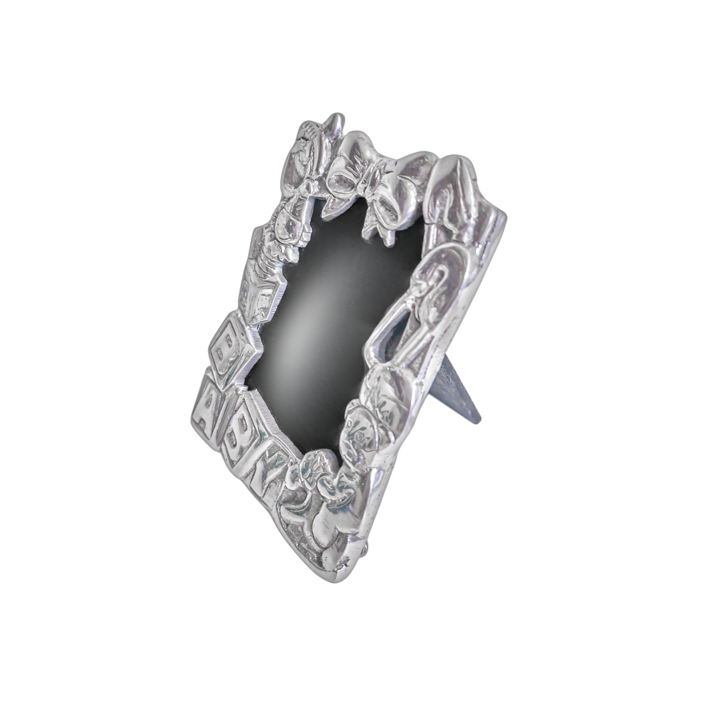 Pewter Baby Picture Frame
