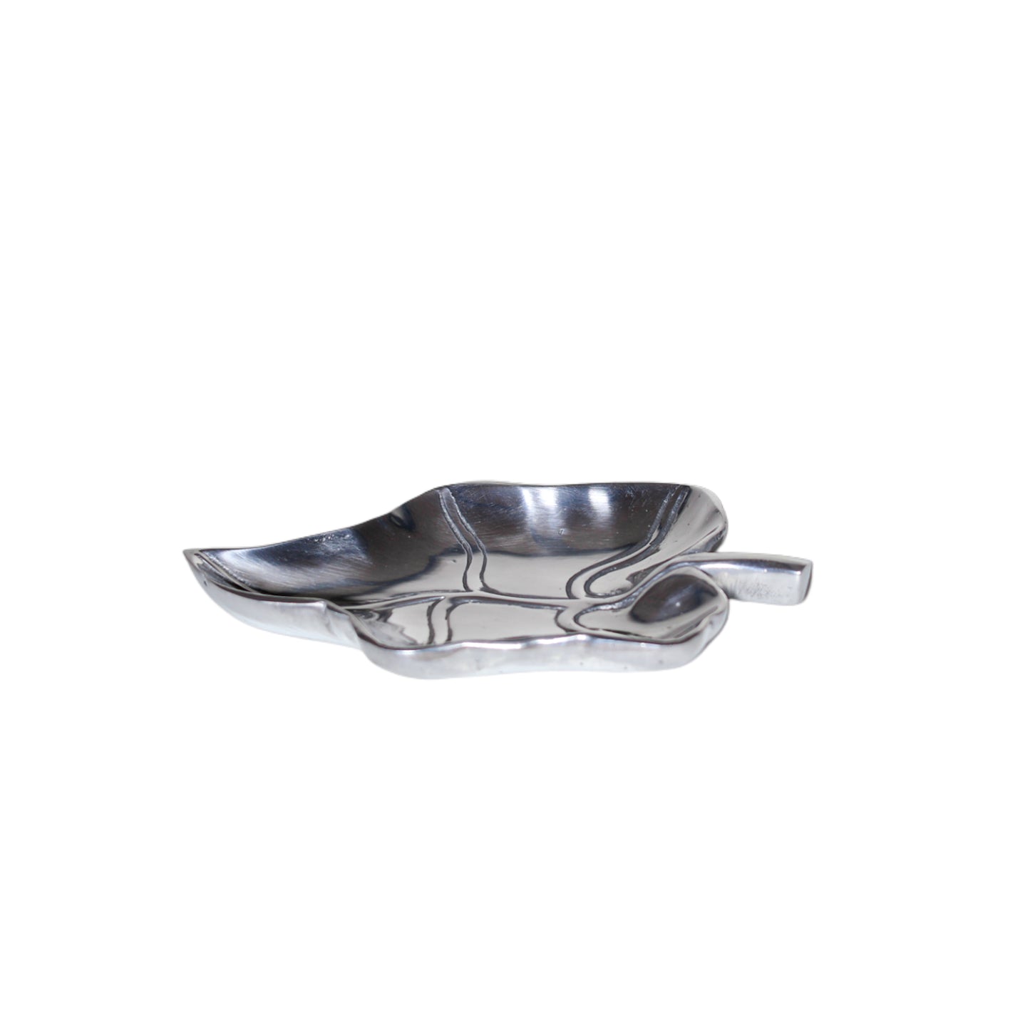 Leaf Decorative Tray – Small Pewter Leaf Tray