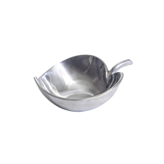 Pewter Apple-Shaped Serving Bowl
